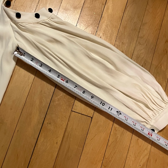 Alexis Erica White Cold Shoulder Blouse - Picture 10 of 10